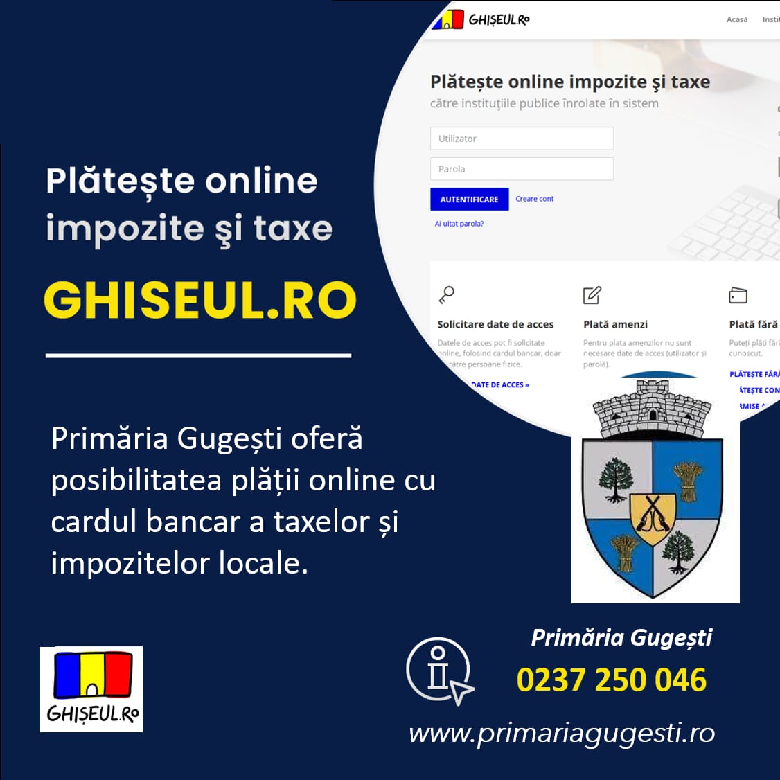 Sistemul Național Electronic de Plăți online pentru taxe și impozite